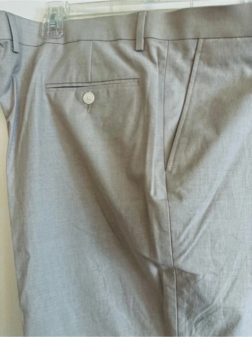 Tommy Hilfiger Mens Modern fit Cotton Solid Dress Pants -Tan - 44W x 30L